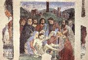 Domenicho Ghirlandaio Lamentation over the Dead Christ oil painting artist